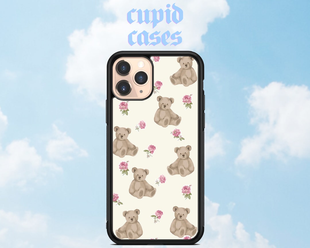 Teddy Bear Phone Case iPhone Samsung Huawei Aesthetic Etsy Canada