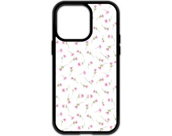 Pink Floral Phone Case for iPhone & Samsung Galaxy