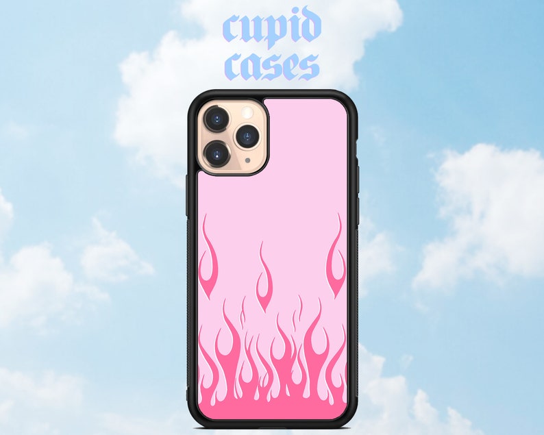 Flame Phone Case With Bumper iPhone 11 Pro 7 8 XS XR Max Etsy