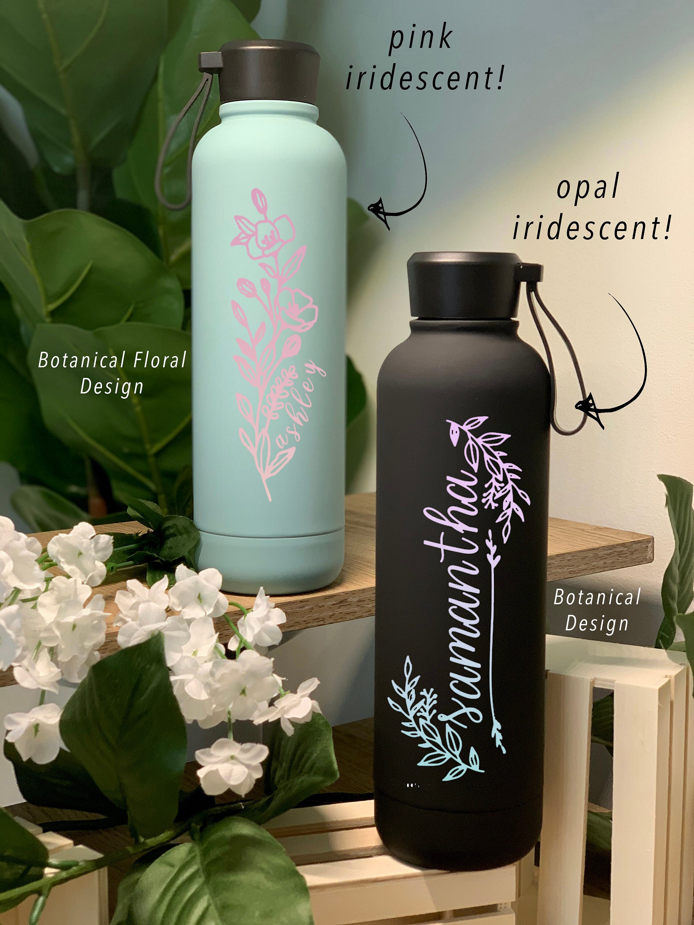 Personalized Stainless Steel Water Bottle Etsy