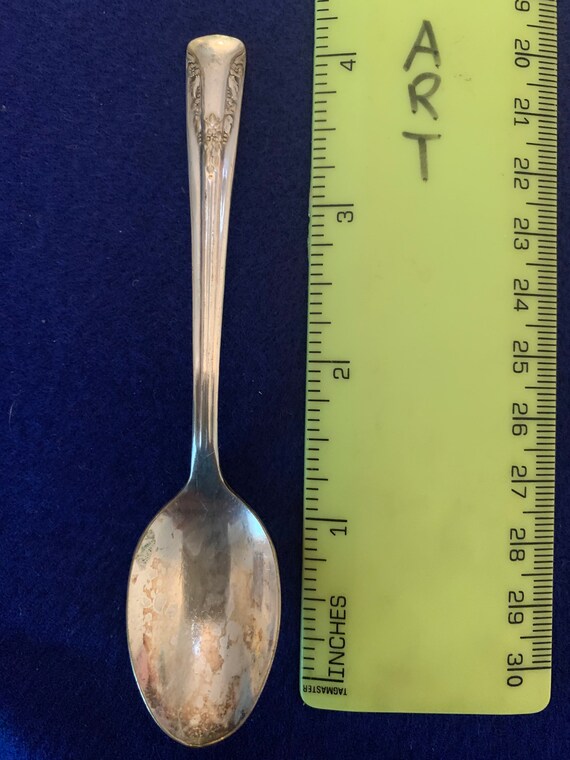 Antique sterling silver spoons Etsy
