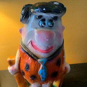 RARE! Vintage 1970s Fred Flintstone Bank - Etsy