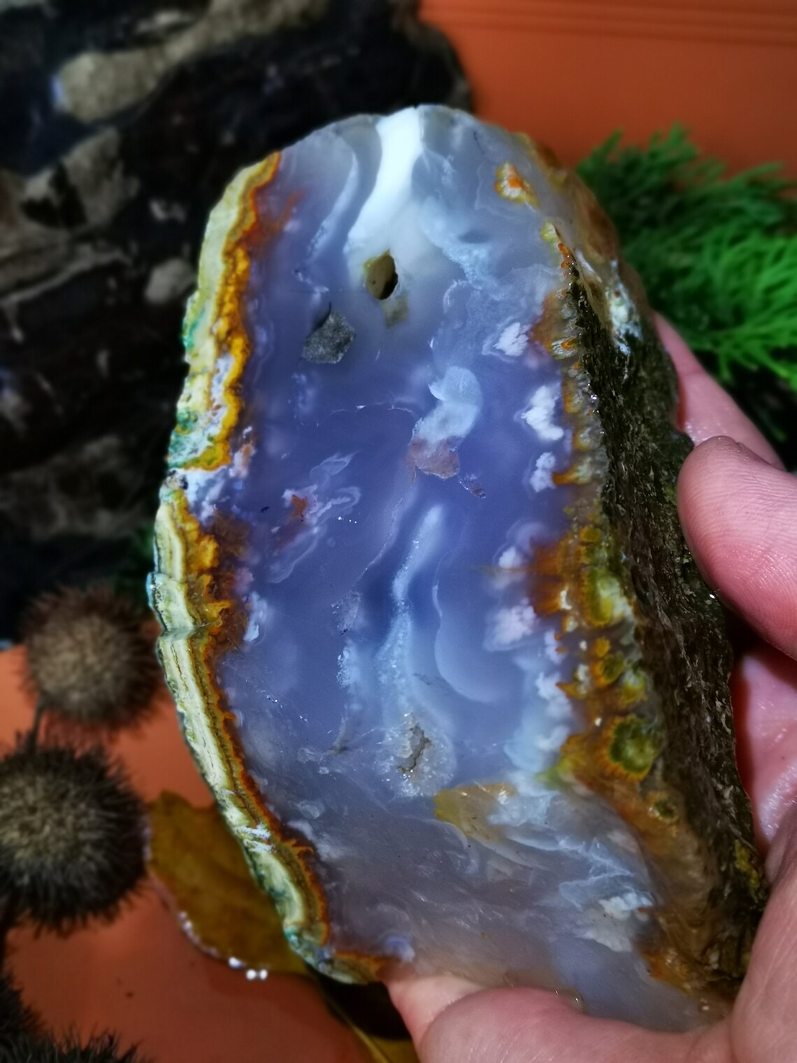 Amazing Moss Agate. High Quality Agate. 100 Natural. Etsy