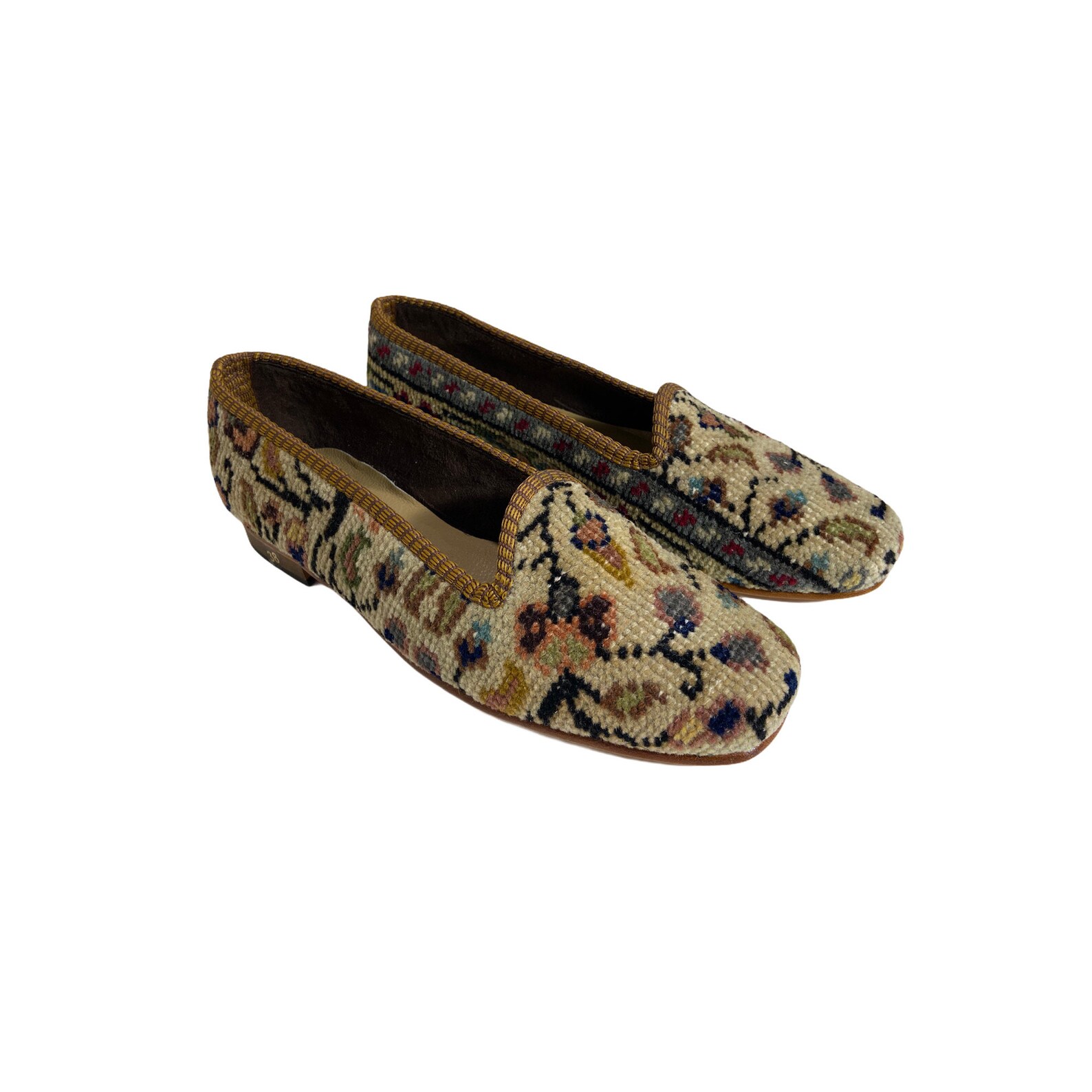 Women Carpet Shoes Carpet Shoes Size 8 Leather Sole Shoes Etsy New