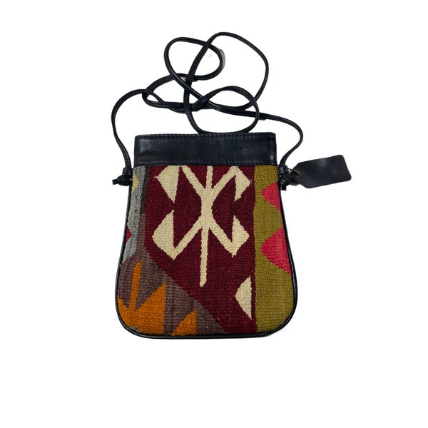 Kilim Neckbag, Kilim Shoulder Bag, Backpack, Turkish Kilim Bag, Kilim Bag, Vintage Bag,  Unique bag, Shoulder Bag, Fashion bag, Trend bags