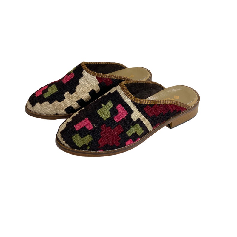 Kilim Slippers Size 7 Women Kilim Slippers Women Slippers - Etsy UK