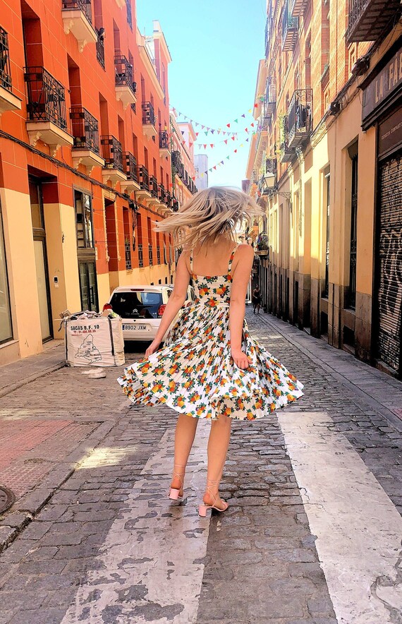 Vintage Fruit dress