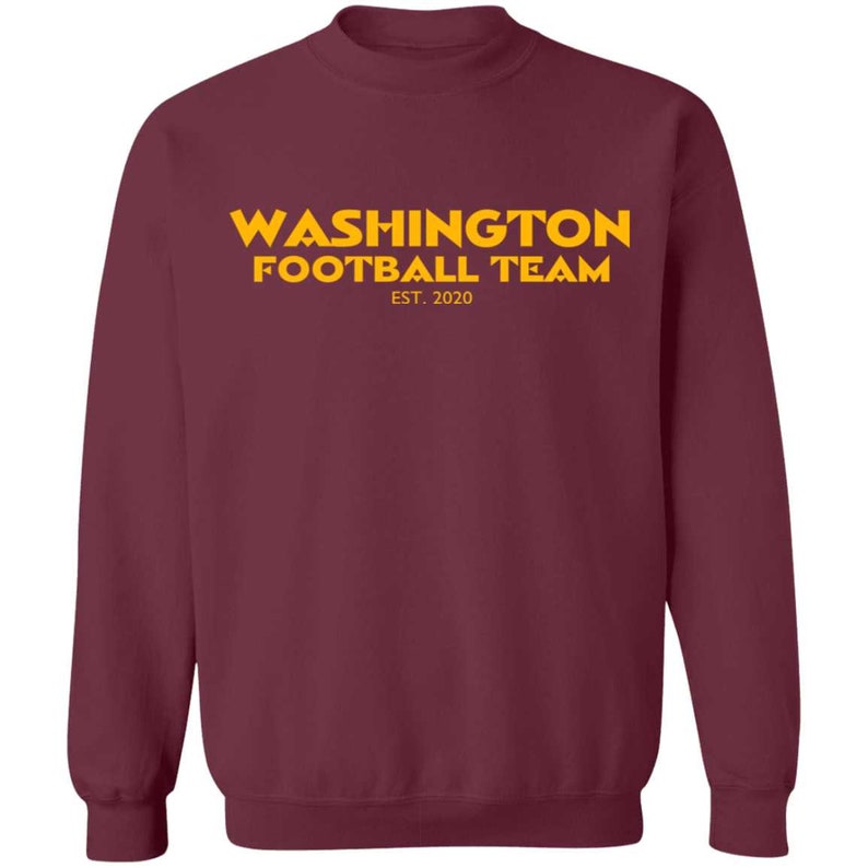 Washington football team crewneck Clearance