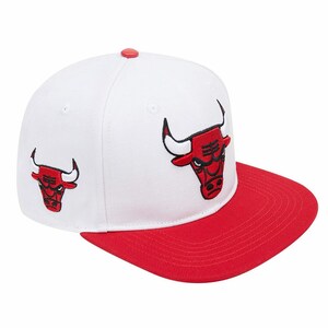 Chicago Bulls White Snapback by Pro 