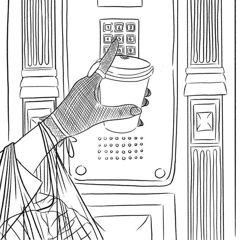 Aesthetic Printable Coloring Page Adults Paris Autumn - Etsy