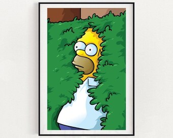 Home Decor/Wall Art 1989 THE SIMPSONS TV Series Poster Print A3 A4 A5