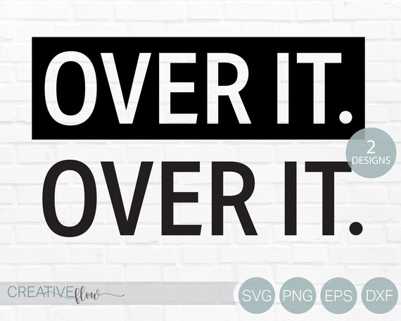 Download Over It Svg 2020 Covid Corona Svg Cut File Mask Design Etsy