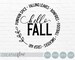 Hello Fall Svg - Autumn Svg - Fall Shirt Svg - Fall Svg - Fall Svg Cut Files for Cricut - Fall Farmhouse Svg - Thanksgiving Svg - PNG 