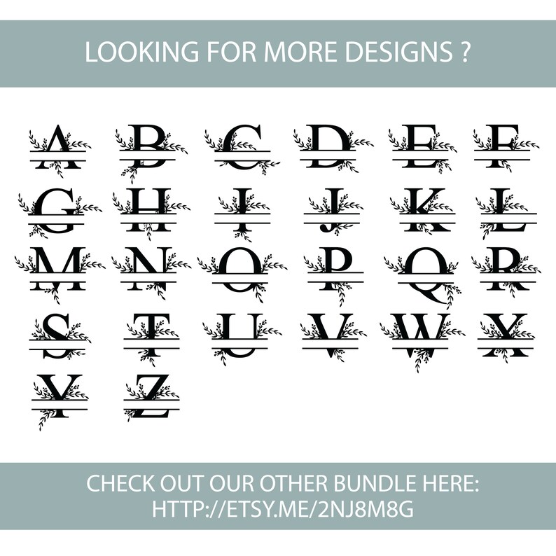 Download Popular Svg Files For Cricut Projects Monogram Font Digital Download Last Name Svg Png Alphabet Letter Monogram Svg Split Monogram Svg Clip Art Art Collectibles Tripod Ee