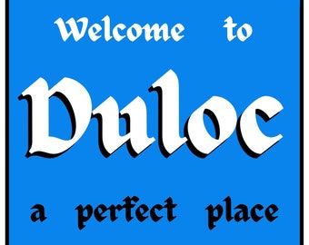 Welcome to Duloc Banner: Shrek Party Decor (Digital Download)