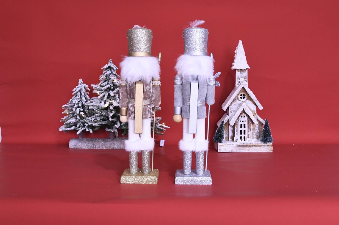 Large 38cm Luxury Christmas Nutcracker Ornament / Christmas Etsy