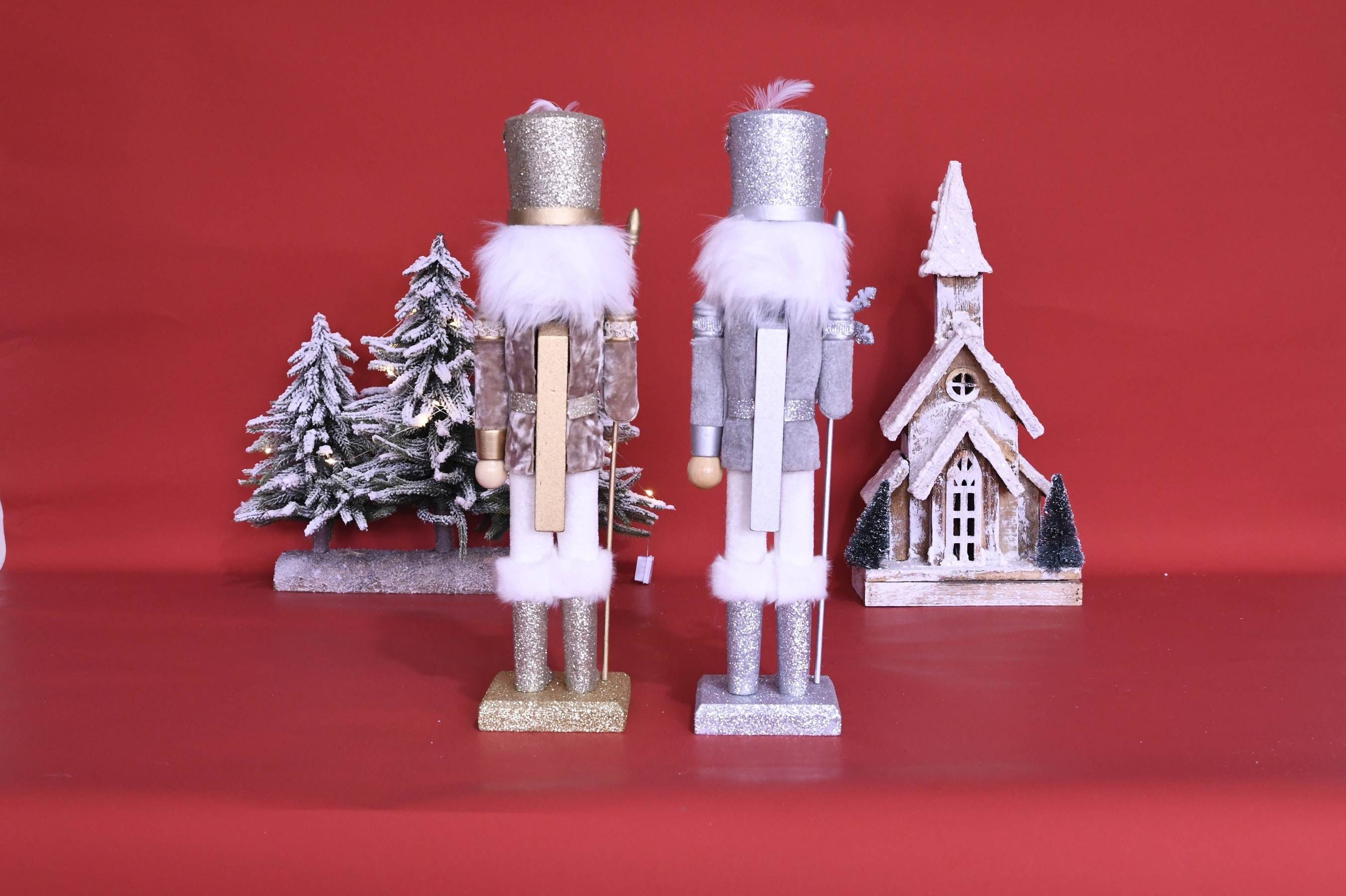 Large 38cm Luxury Christmas Nutcracker Ornament / Christmas Etsy UK