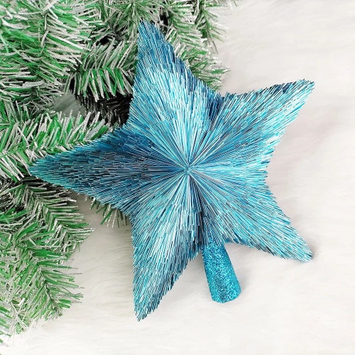 Large Champagne Gold Christmas Tree Star Topper / Luxury Etsy