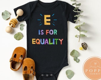 Equality Baby Bodysuit | LGBT Pride Outfit, Kids Equality Shirt