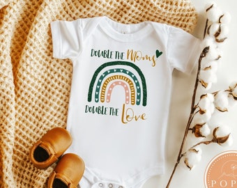 Lesbian Mom Baby Bodysuit | LGBT Baby Gift