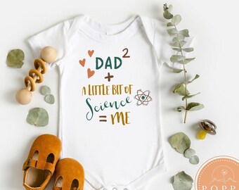 Gay Dads Baby Bodysuit | IVF, Surrogacy Gift
