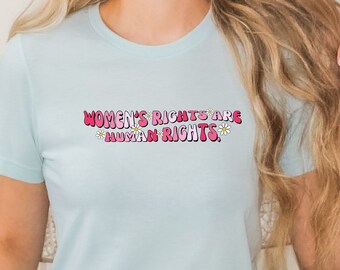 Feminist Rights T-Shirt | Groovy Retro Activist Tee