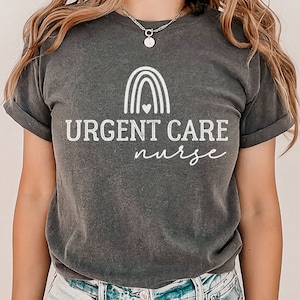 Urgent Care Nurse Shirt | Urgent Care RN Retro Comfort Colors Tee | Urgent Care Nurse Appreciation Gifts | Urgent Care Registered Nurse