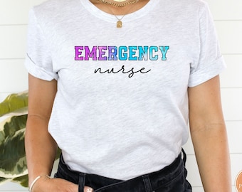 Emergency Nurse T-Shirt | Cute ED Nurse Gift