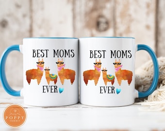 Two Llama Mamas Mug | Lesbian Mom Gift | Best Moms Ever