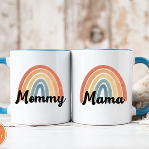 Lesbian Mom Mug | LGBT I Love My Moms | Mothers Day Gift | Mommy and Mama | Two moms | Lesbian mom gift