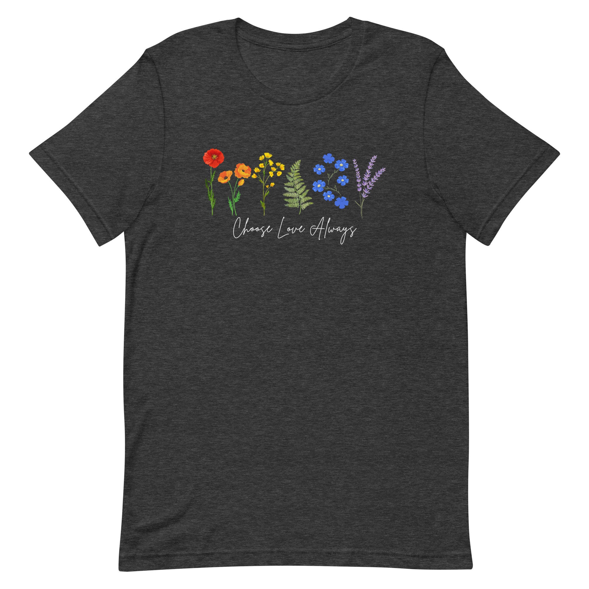 Discover Rainbow Pride Wildflowers T-Shirt