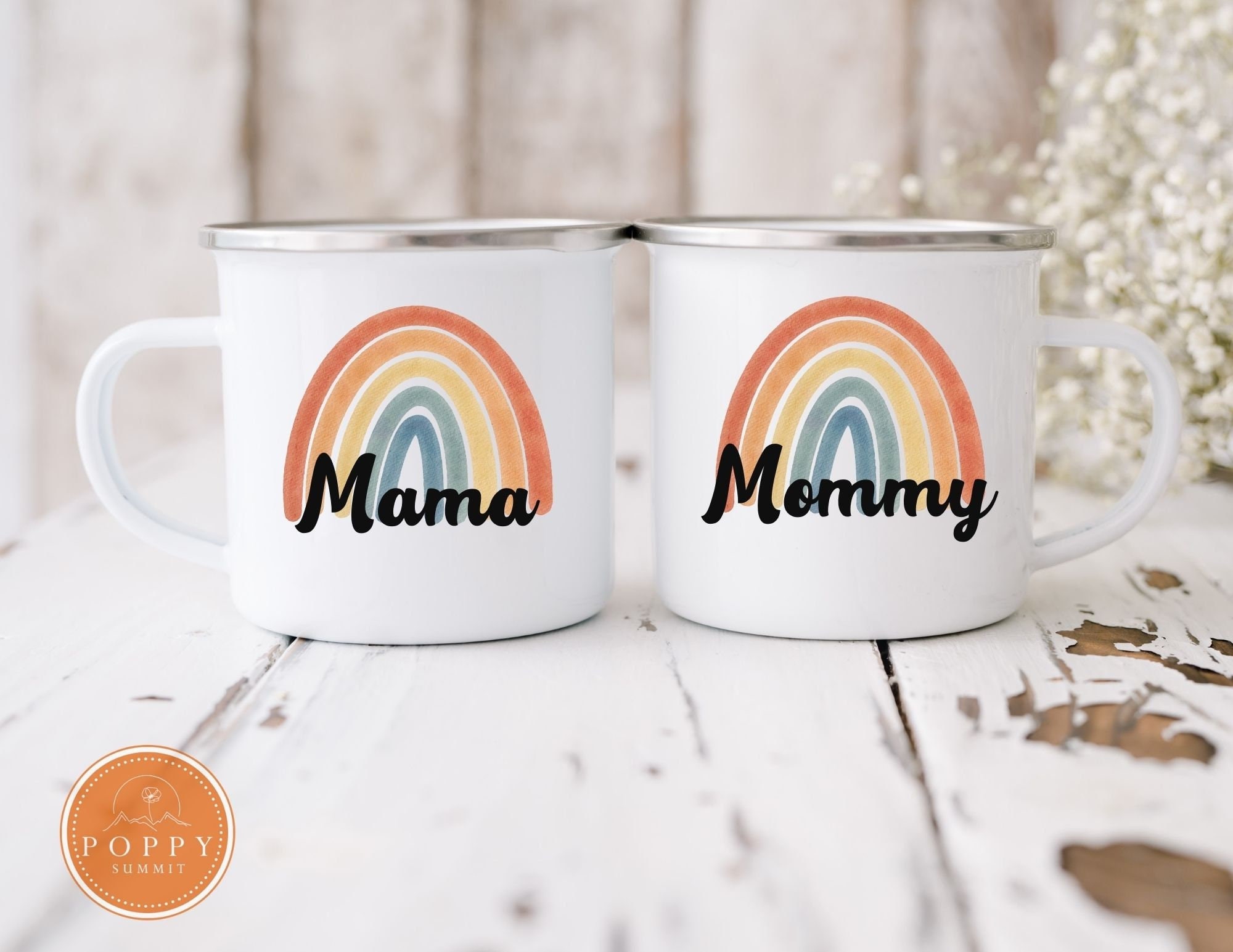 Mom Fuel Coffee Mug Tumbler - Mom Gift Coffee Mug - Mom Cup - Cute Gifts  for Mother, New Moms, Mommy, Mama for Birthday, Mother's Day (14 oz) 