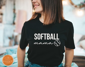 Softball Mama Graphic Tee | Proud Sports Mom T-Shirt