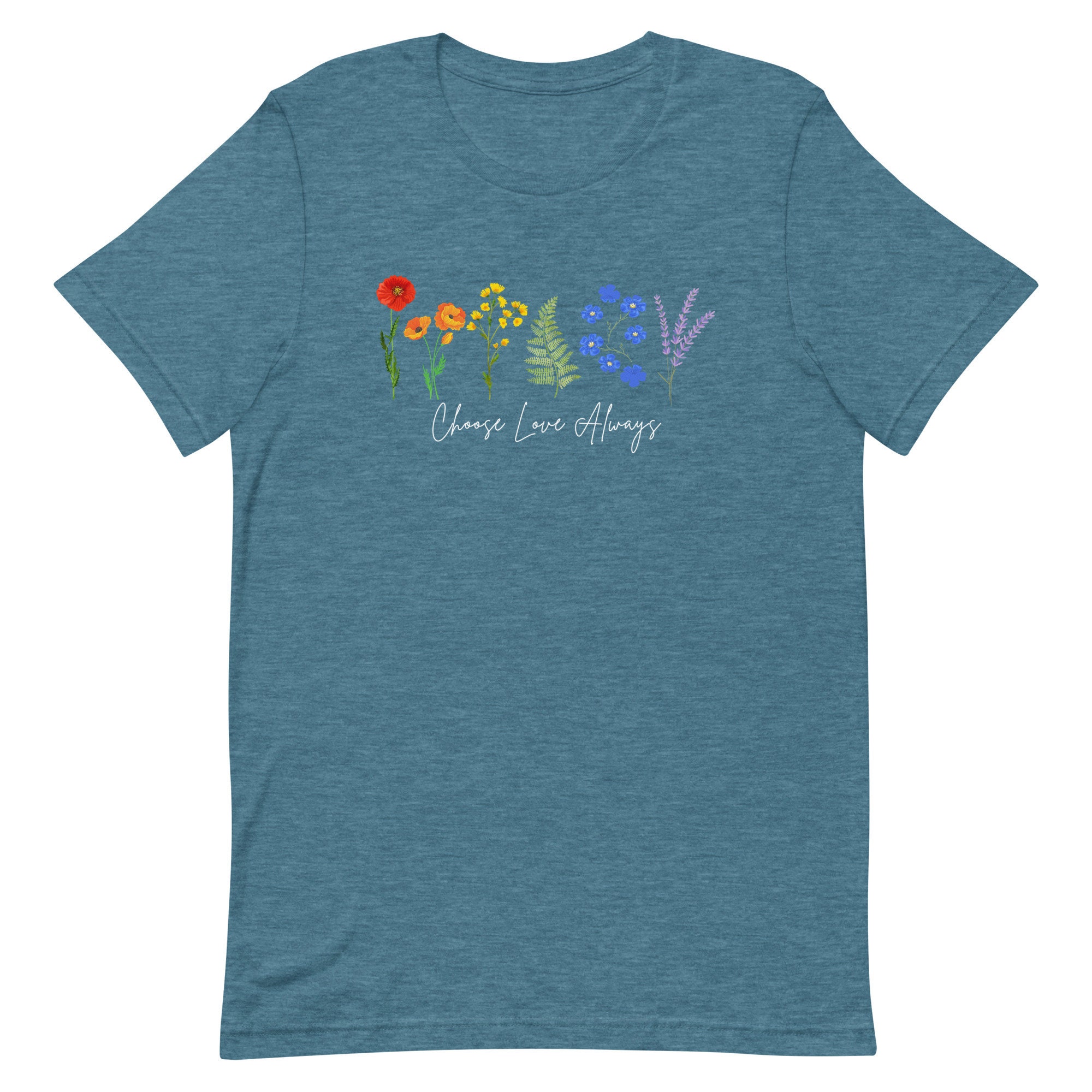 Discover Rainbow Pride Wildflowers T-Shirt