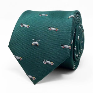 DMC DeLorean Tie | &#39;Back to The Future&#39; themed Necktie Classy Gift Box
