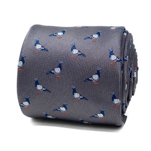 Pigeons Tie | Birds Necktie