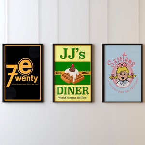 Pawnee Business Poster Set| Parks and Recreation| Digital Download