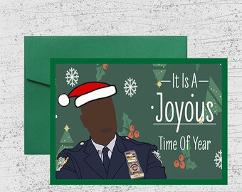 Captain Holt Christmas Card| Digital Download| Brooklyn 99