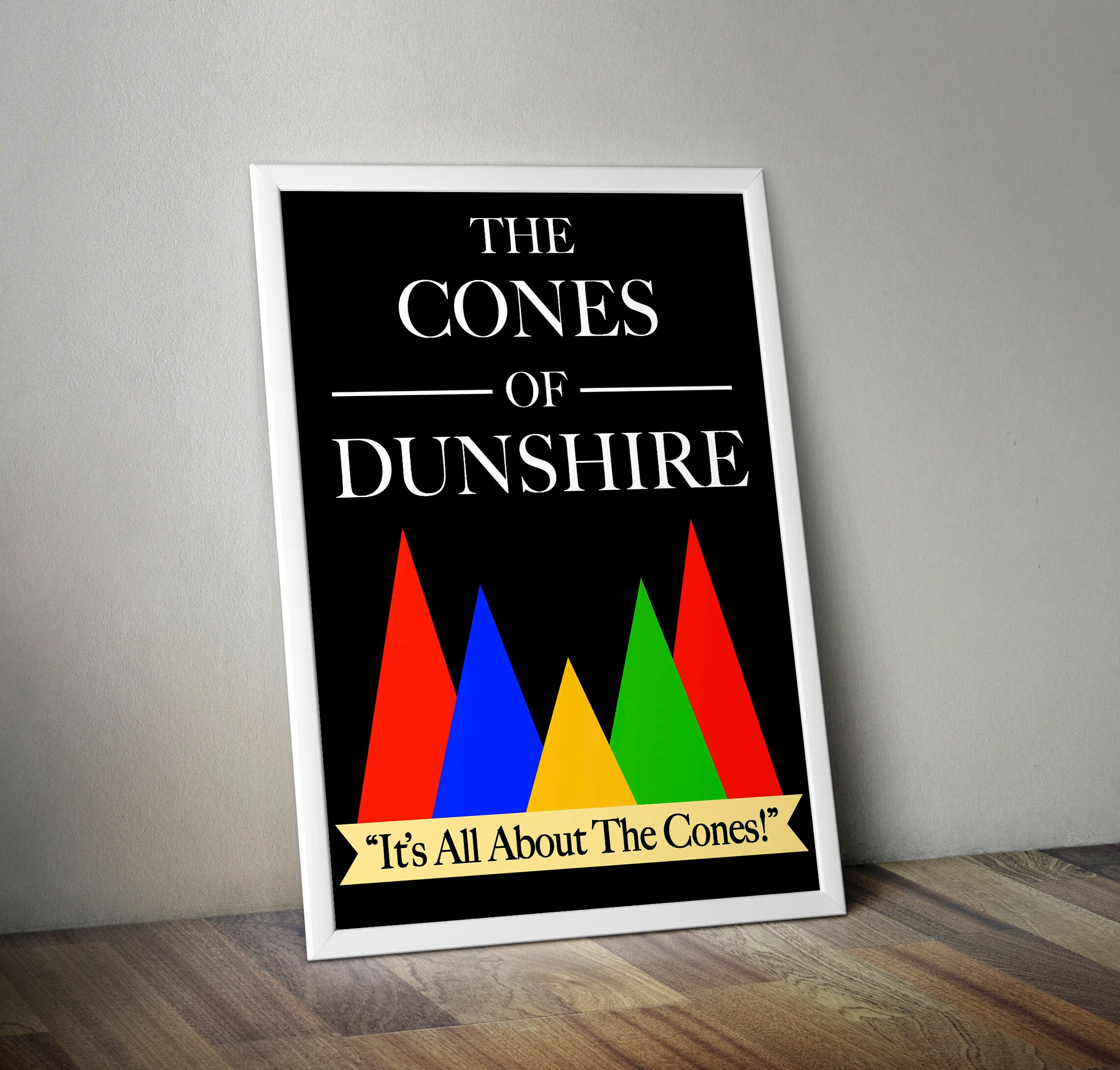 Cones of Dunshire Poster Parks and Recreation Digital Download Etsy