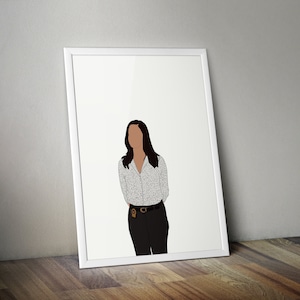 Amy Santiago Poster| Brooklyn 99| Digital Download