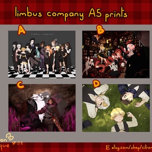 Limbus Company A5 Prints