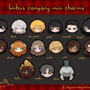 Limbus Company •  Mini Charms