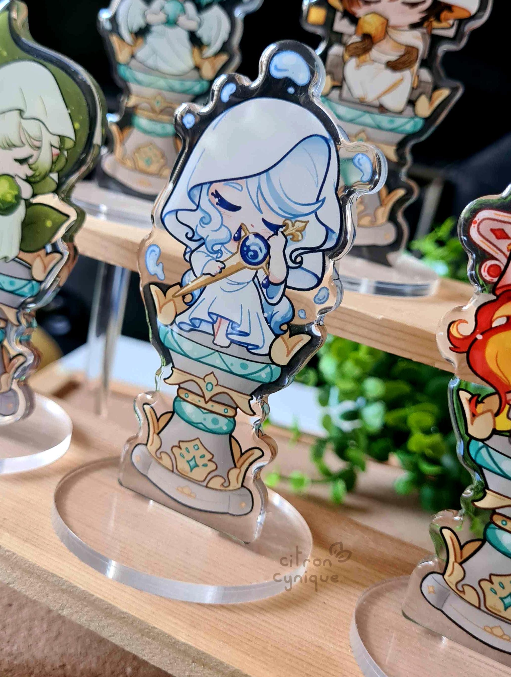Genshin Impact • Statue of the Seven [epoxy Standees] - Etsy