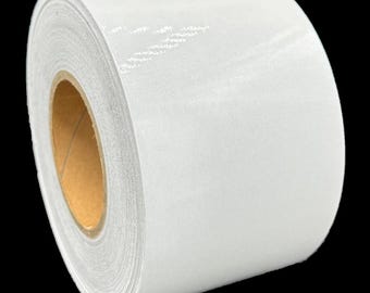 4" inch witte reflecterende tape 3 M 680 type 1 ingenieurskwaliteit reflecterend wit (ultra helder) Scotchlite, dun en flexibel 10', 20', 30' voet