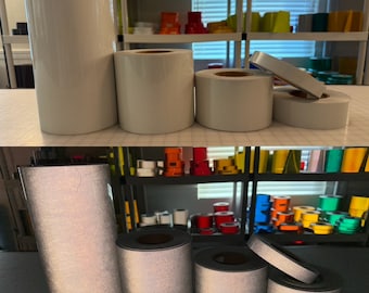 Witte reflecterende tape 3M 680 Type 1 Engineer Grade 1" 2" 4" 6" 12" (ultra helder) Scotchlite, dun en flexibel