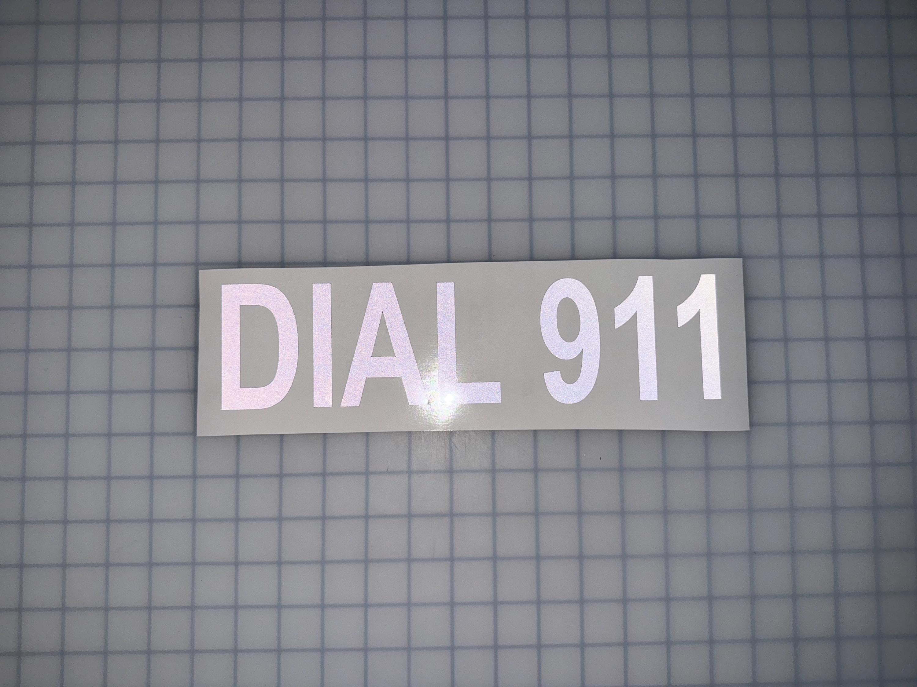 DIAL 911 3