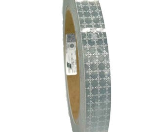1&quot; Inch 1403 SOLAS Reflective Tape M82 Oralite Thin Safety USCG (Brightest Tape On Market) Prismatic Boat Tape (5&#39;, 10&#39;, 20&#39;, 30&#39; Foot)