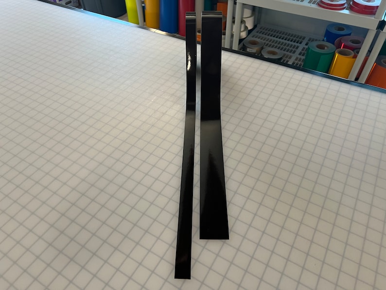 Schwarzes reflektierendes Klebeband 3M 680 Typ 1 Engineer Grade 1 2 Reflektiert weiß ultrahell. Scotchlite dünn und flexibel Bild 10