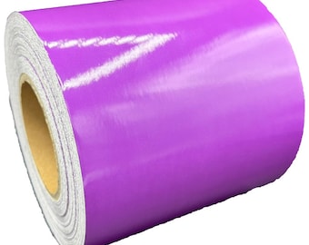 6" Inch Purple Reflective Tape Type 1 Flexible Engineer Grade Nikkalite ELG Conformable Flexible 10' 20' 30' Foot Rolls ELG 48000