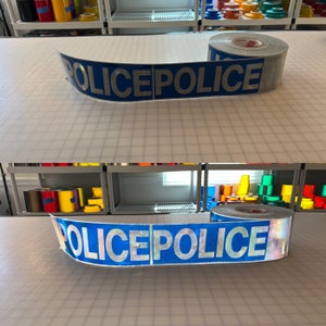 POLIZEI - Prismatische reflektierende Kleidungsstücke 1000+ Candela Power (Ultra Bright) Oralite GP801 (5&#39; 10&#39; 20&#39; 30&#39; Längen)